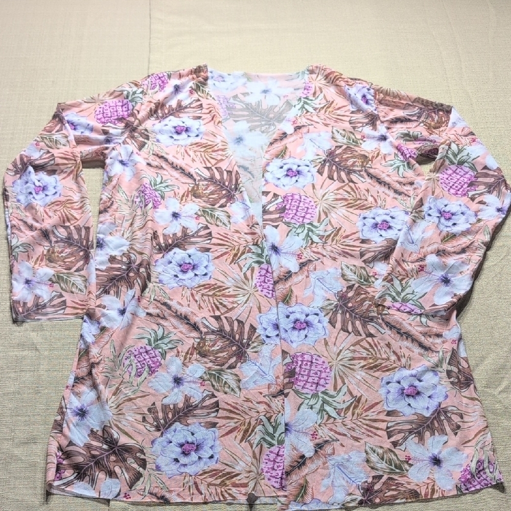 Floral Cover-Up  Cardigan